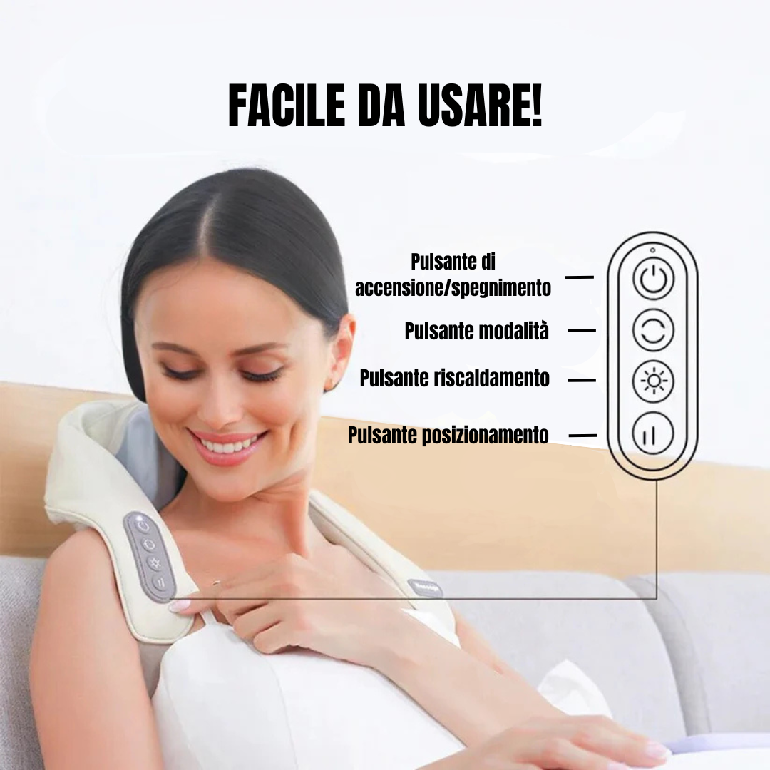 MyRayMassage - Massaggiatore Cervicale Professionale